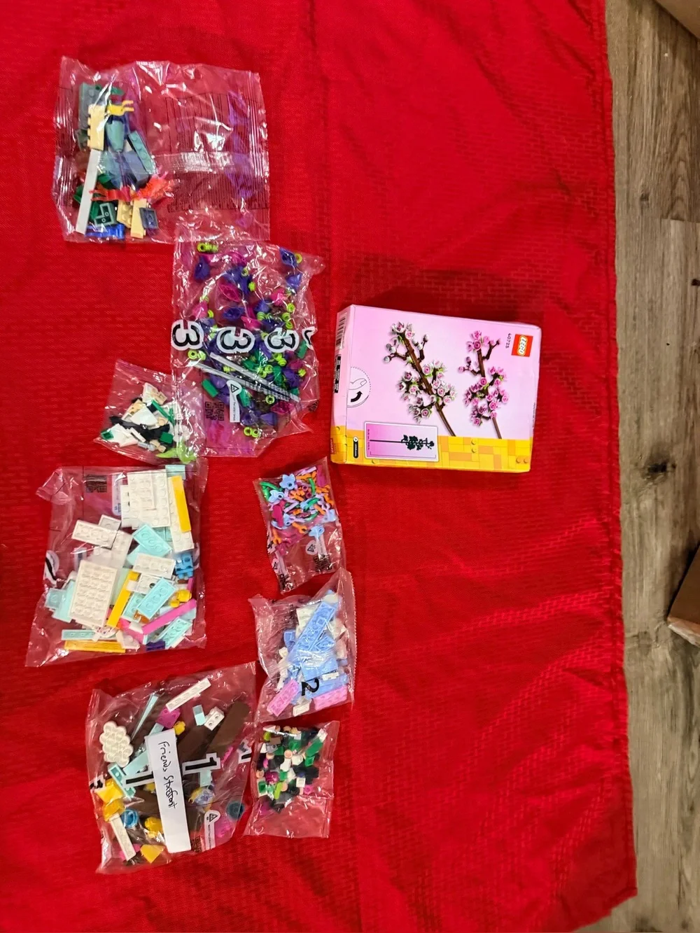 Lot of new Legos in bags